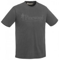 Pinewood T-shirt Outdoor Life 5445 (Färg: Mörk Antracit, Storlek: Large)